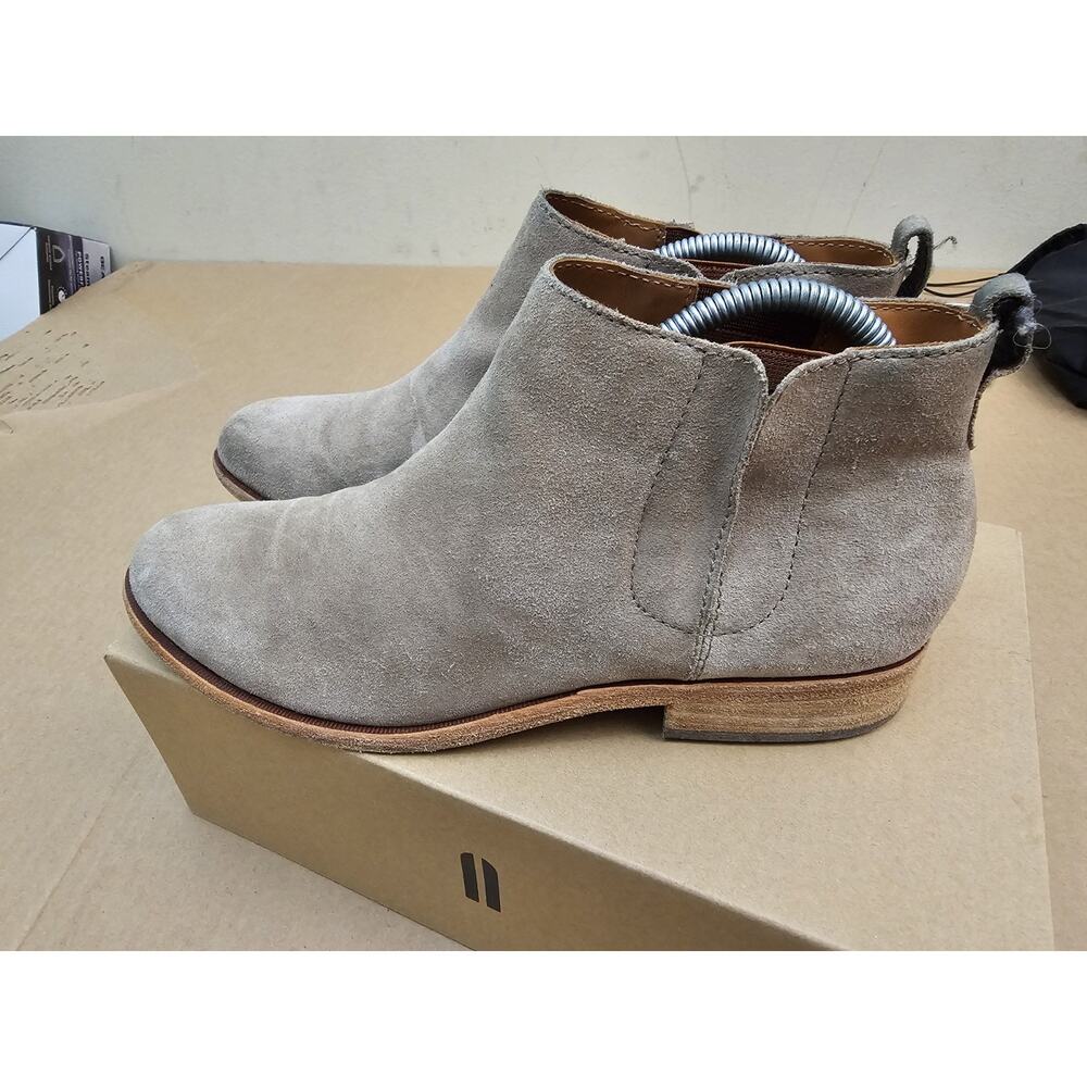 Kork-Ease Womens Velma Chelsea Boot Taupe Suede, Size 10 - Picture 4 of 15